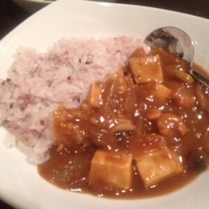 簡単豆腐カレー